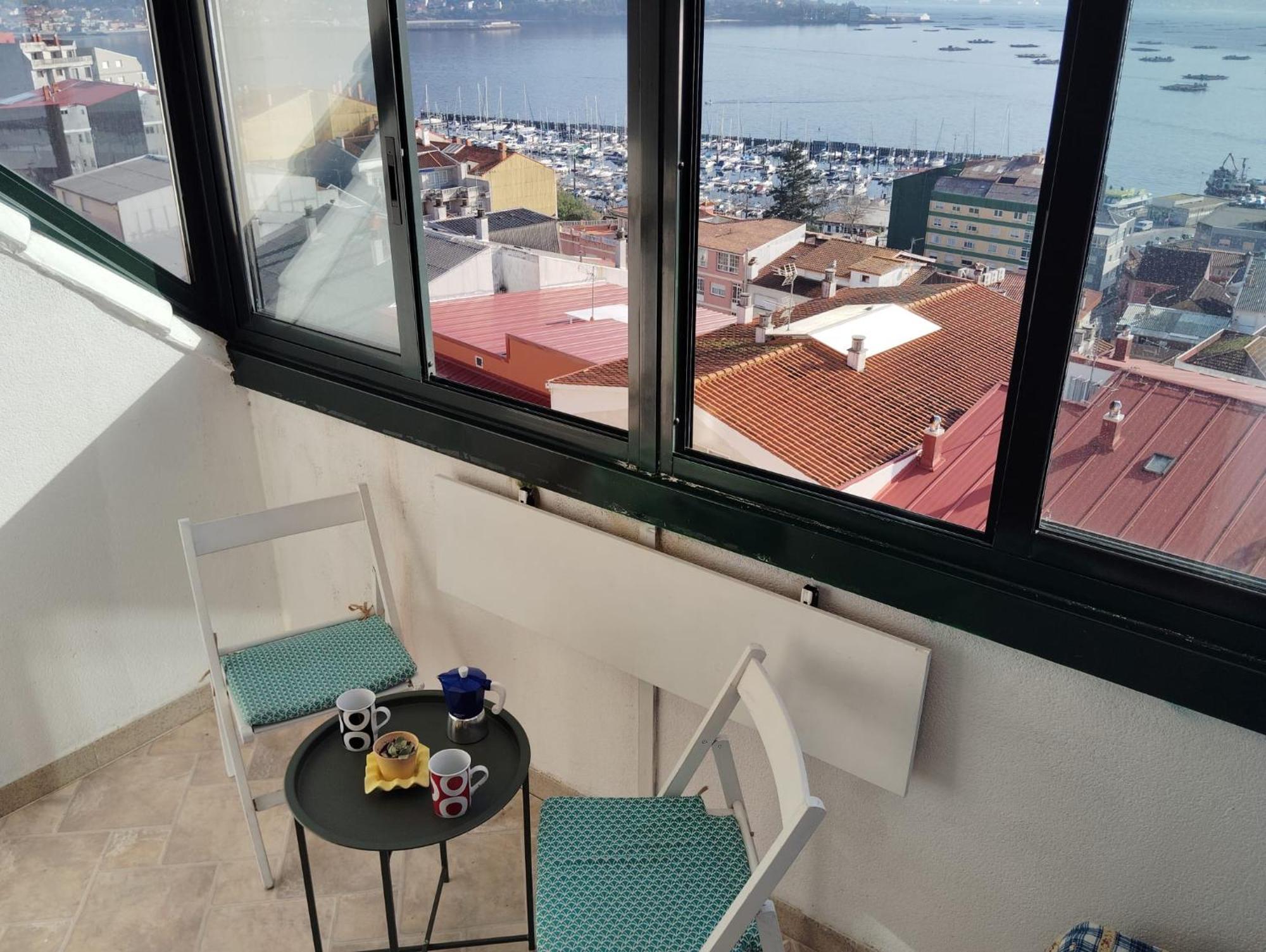 Apartamento Las Gaviotas Daire Moaña Dış mekan fotoğraf
